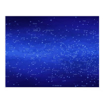 Constellations postcards