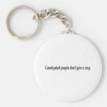 Constipated People Key Chain