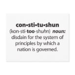 Constitushun Postcards