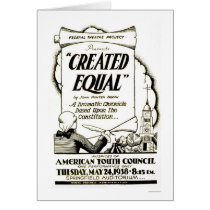 Constitution Equal 1938 WPA cards
