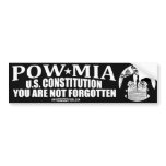 Constitution MIA Bumper Sticker