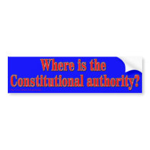 Constitutional? bumper bumper stickers by Gaybinator Constitutional? bumper bumper stickers