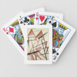 Construcción linear, c.1921 (aguazo en el papel) cartas de juego
