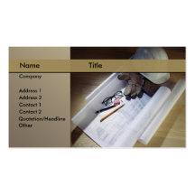 construction / architect business card templates