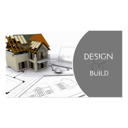 Construction / Architects Business Card (front side)