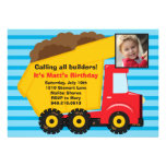 Construction Birthday Party Invitation