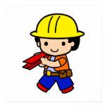 Construction Boy Posters
