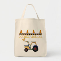 Construction Bucket Loader t-shirts and Gifts Canvas Bag