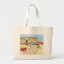 Construction Building Site Tote Bags