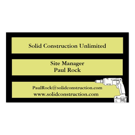 construction business card (back side)