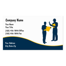 Construction Business Cards