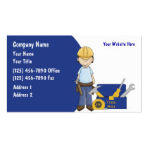 Construction Business Cards