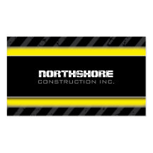 Construction Business Cards