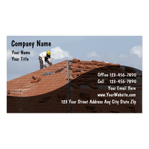 Construction Business Cards