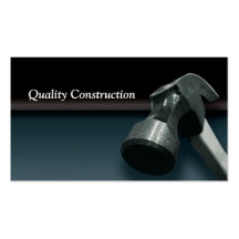 Construction Card Business Cards