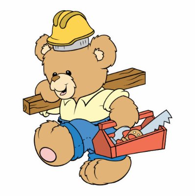 Construction Carpenter Bear Photo Cut Outs Zazzle_photosculpture