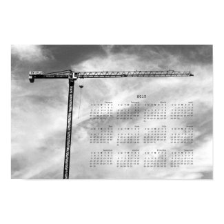 Construction Crane 2013 Calendar Poster