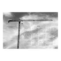 Construction Crane 2013 Calendar Poster posters