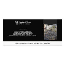 Construction development urban office stationery personalized rack card