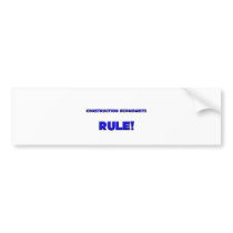 Construction Economists Rule! bumper stickers by professions Construction Economists Rule! bumper stickers