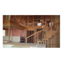 Construction Frame Work business cards