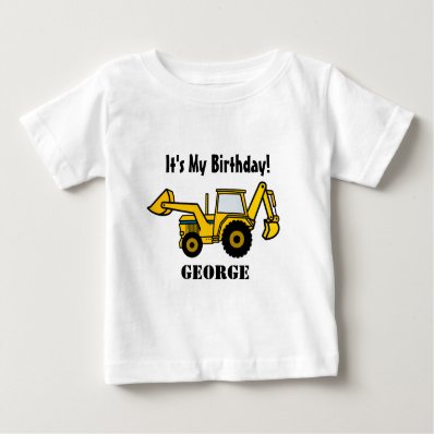 Construction Fun/ Backhoe T-shirt