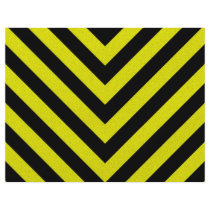 Construction Hazard Stripes Custom Flyer