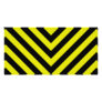 Construction Hazard Stripes Photo Greeting Card