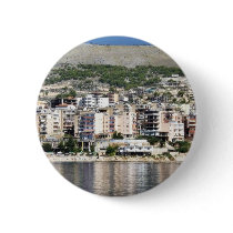 Construction In Sarande Town In Albania Buttons