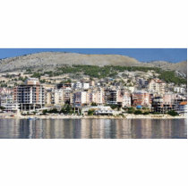 Construction In Sarande Town In Albania photo sculptures by lifesphere Construction In Sarande Town In Albania photo sculptures