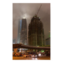Construction in Shanghai China posters by holtphoto Construction in Shanghai China posters