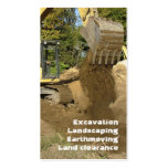 Construction industries business card business cards
