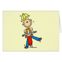 Construction Jack Hammer T-shirts and Gifts cards