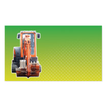 Construction Mechanical Digger Excavator Business Card