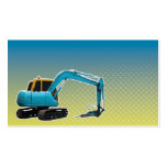 Construction Mechanical Digger Excavator business cards