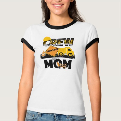 Construction Mom Shirt Birthday Shirt Dump Truck Zazzle 9445