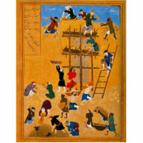 Construction Of The Fort Of Kharnaq By Kamaleddin Photo Cutouts