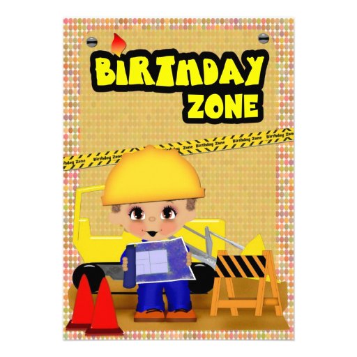 Construction Party Announcements
