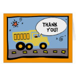 Construction Party Thank-You Note Card