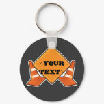 CONSTRUCTION ROAD SIGN CUSTOMIZABLE, <YOUR TEXT>