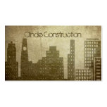 Construction (Today's Best Award) Business Card Template