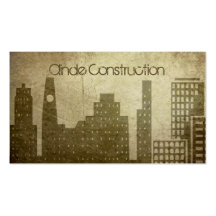 Construction (Today's Best Award) Business Card Template