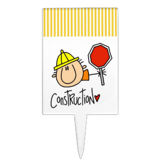 Construction Cake Toppers | Zazzle