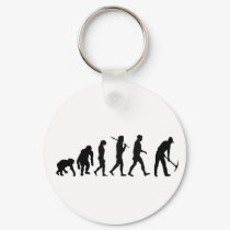 Construction worker gardener gear keychains