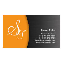 Construction Yellow Metal Business Card Handyman