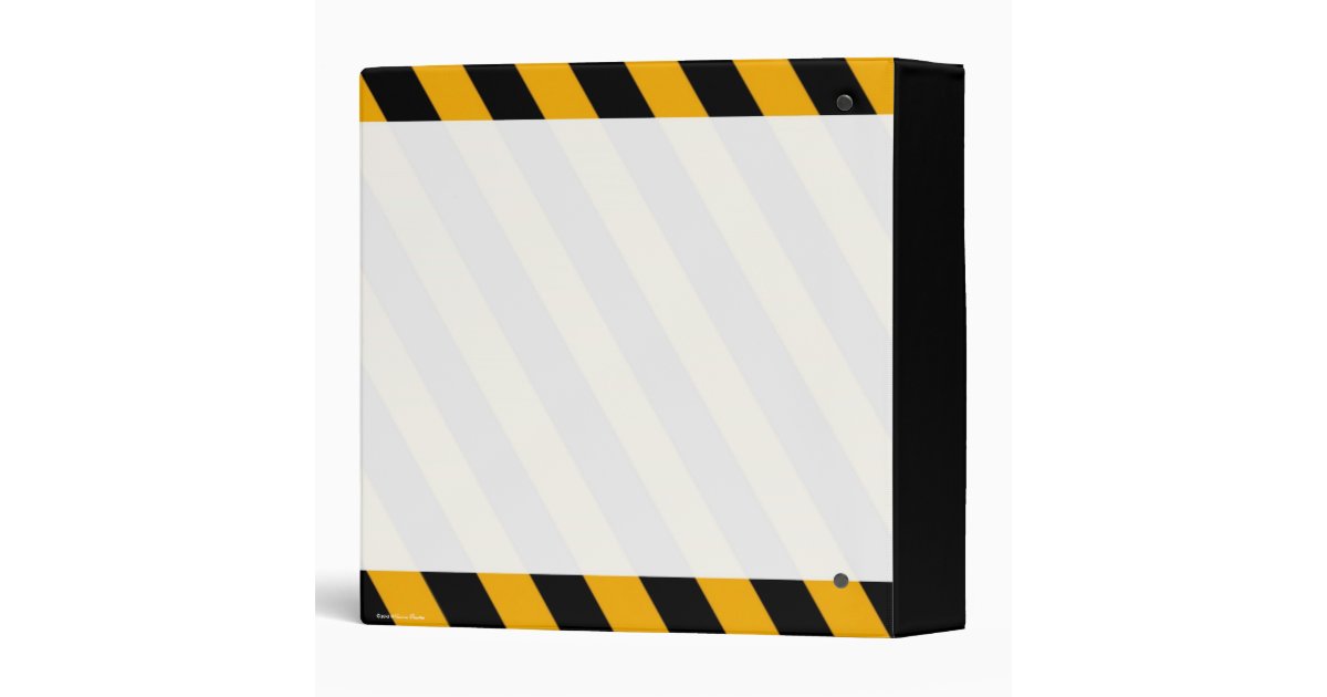 Construction Zone Binder Zazzle
