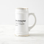 Consubstantial: One in being with my beer Mug