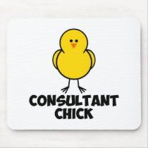 Consulatant Chick mousepads
