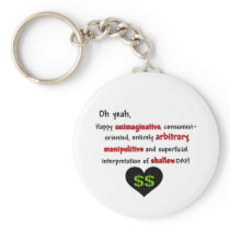Consumerist Anti-Valentine Key Chain