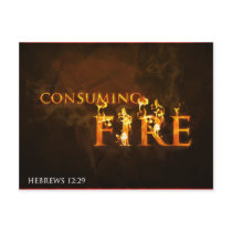 Consuming Fire - postcard